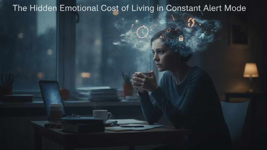 Explore the hidden emotional cost of doomscrolling and mental health.