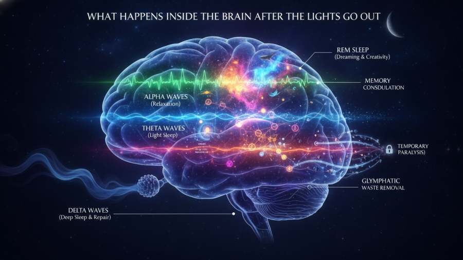 Explore how alcohol affects sleep quality and REM sleep in the brain.