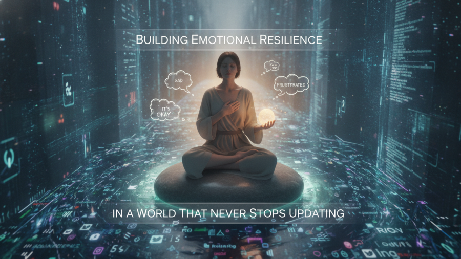 Building emotional resilience to combat doomscrolling and anxiety.