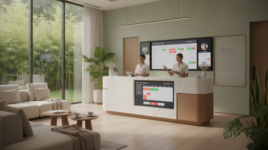 Choosing the right visibility system for effective spa business growth.