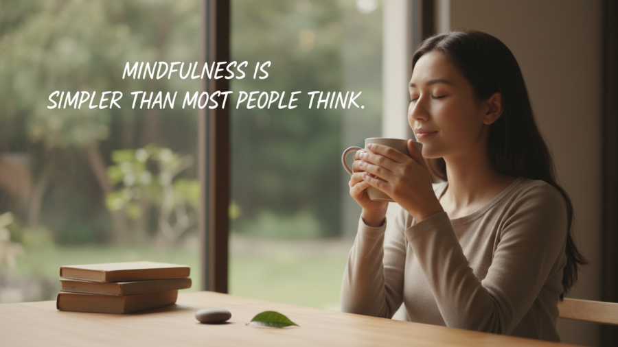 Mindfulness practices for stress relief: embrace simplicity for emotional wellness.