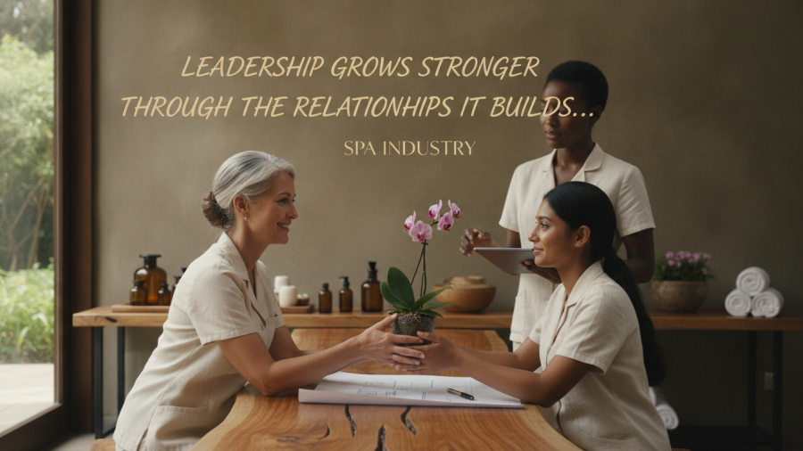 Effective spa leadership strengthens teams through relationship-building.