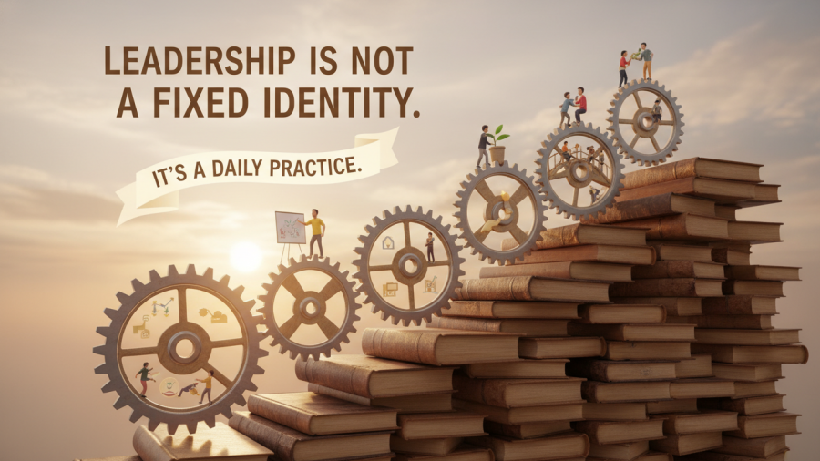 Emotional intelligence in leadership fosters trust in teams through daily practices.