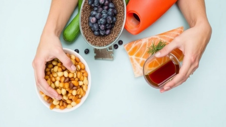 Healthy foods promoting visceral fat reduction and overall health for Sacramento residents.