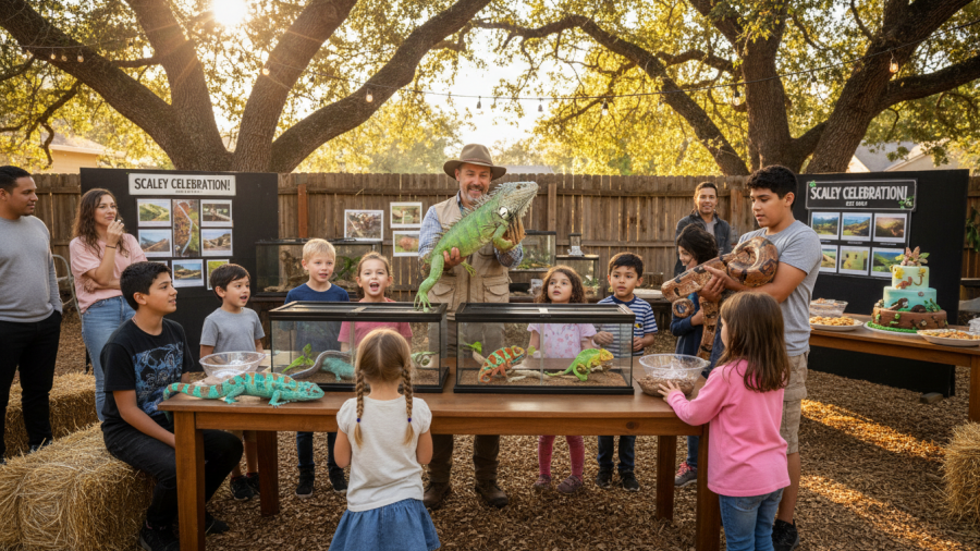 Engaging Sacramento animal encounter parties creating memorable wildlife experiences.