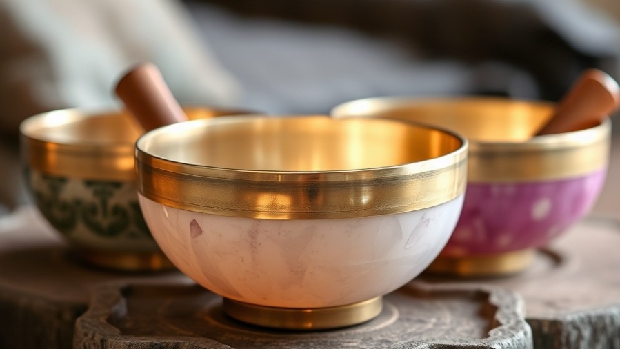 Crystal Alchemy Singing Bowls® showcasing craftsmanship and rich tones.