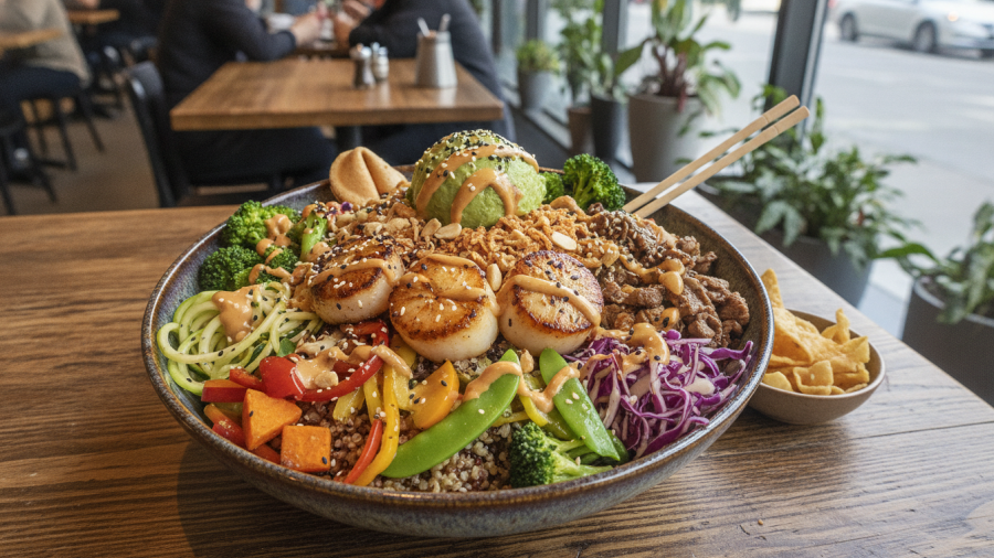 Discover hidden calories in build your own bowls with fresh ingredients.