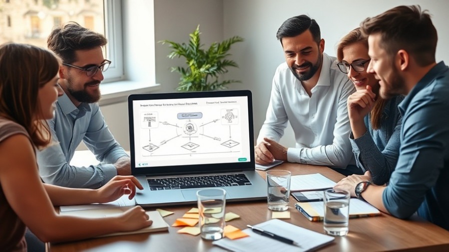 Business team exploring AI automation capabilities with Remote Labor Index insights.