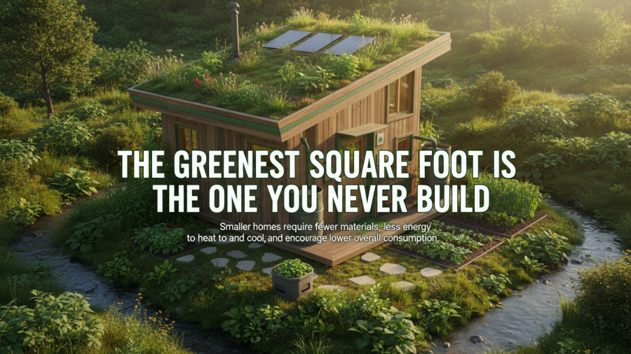 Embrace a sustainable lifestyle with efficient tiny house design for eco-conscious living.