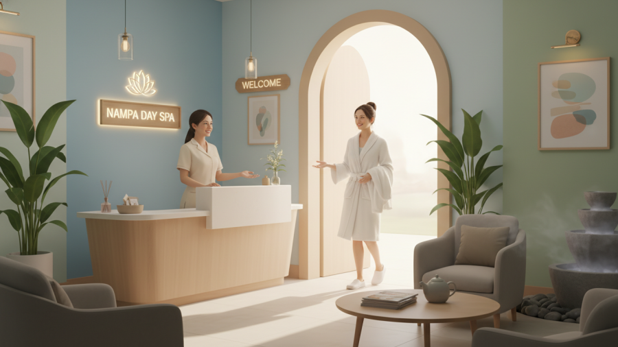 What to expect at a day spa for the first time in Nampa, Idaho.
