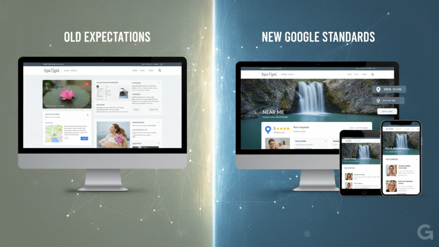 Understanding Google's new expectations for spa website SEO strategies.