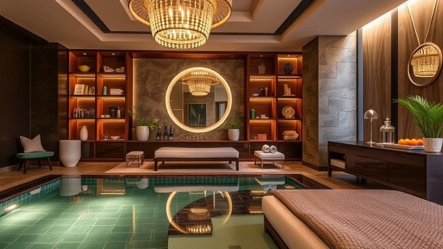 Unique spa brand identity enhances customer experience and loyalty.