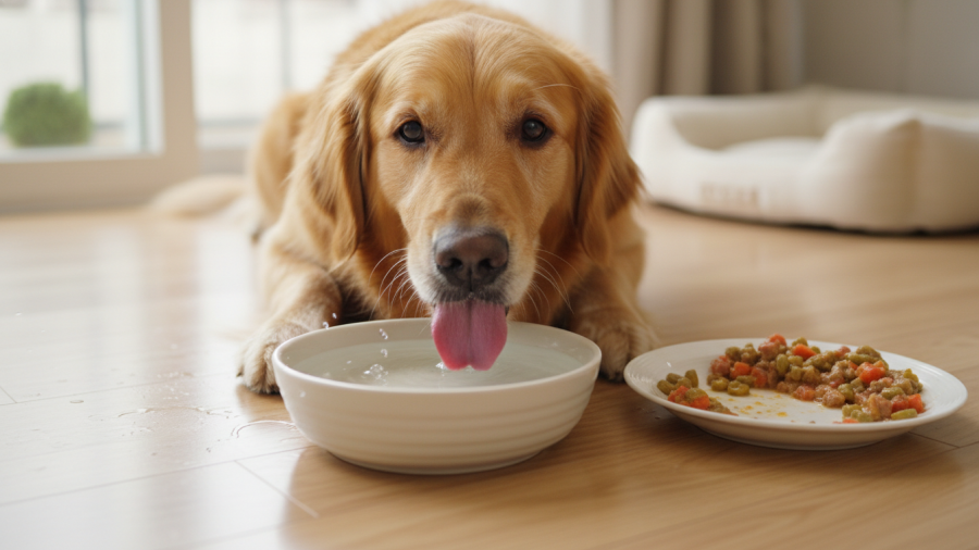 Hydration is key for dog and cat skin barrier health and natural remedies for pet skin allergies.