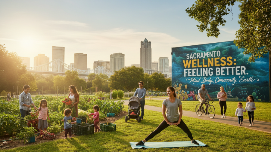 Mindfulness practices for stress relief in Sacramento focusing on feeling better.