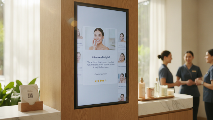 Harness client testimonials to boost spa sales and attract more clients.