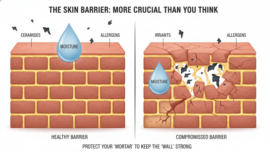 Understanding natural skin barrier support for dogs and cats to prevent irritations.