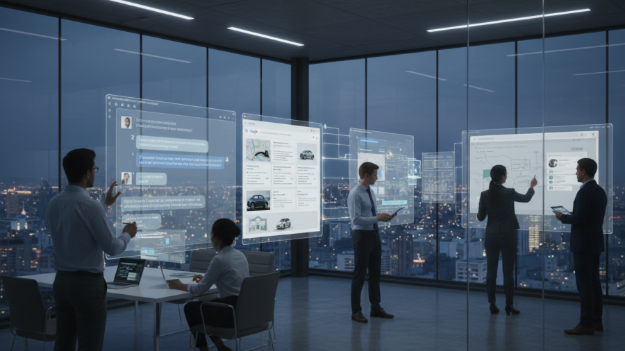 AI vs Google Search: Evolving search behavior with conversational tools.