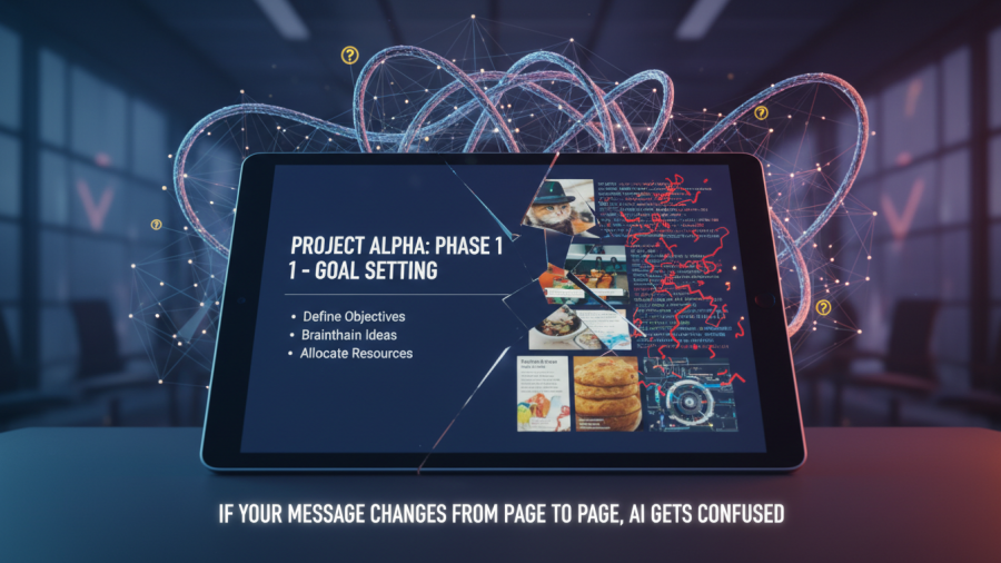 Ensure brand consistency in AI search to improve business clarity.