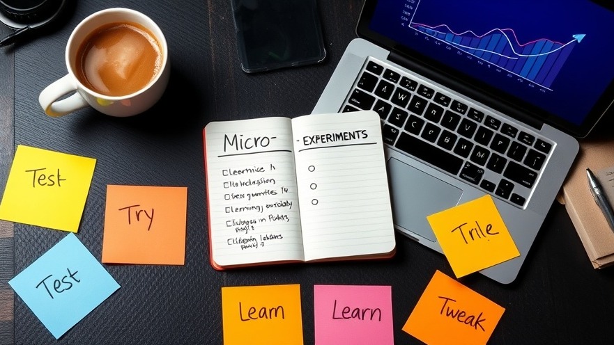 Innovative spa marketing ideas in a flat lay with notes and coffee.
