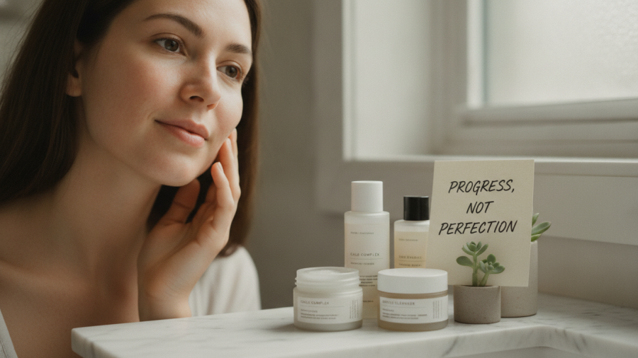 Spa care for rosacea prone skin: Managing rosacea progress effectively.