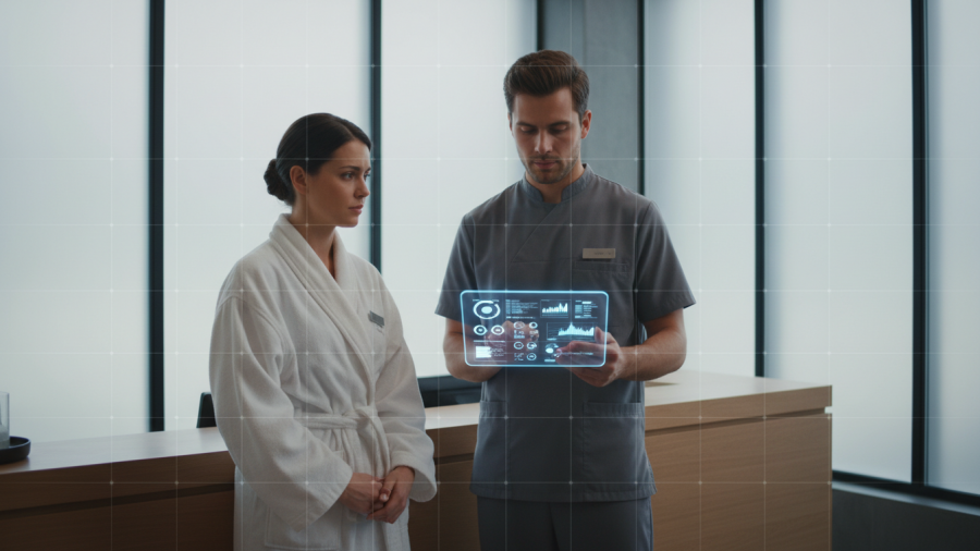 Spas create emotionally safe environments for clients to share personal concerns.