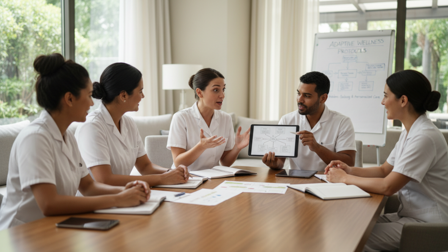 Engaging spa team training strategies to improve client experiences and employee adaptability.