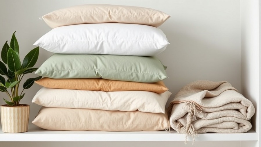 Eco-friendly comforters in neutral tones showcasing non-toxic bedding for sustainable sleep solutions.