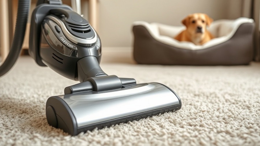High-quality vacuum cleaner with HEPA filter for environmental hygiene, ideal for pet allergies.