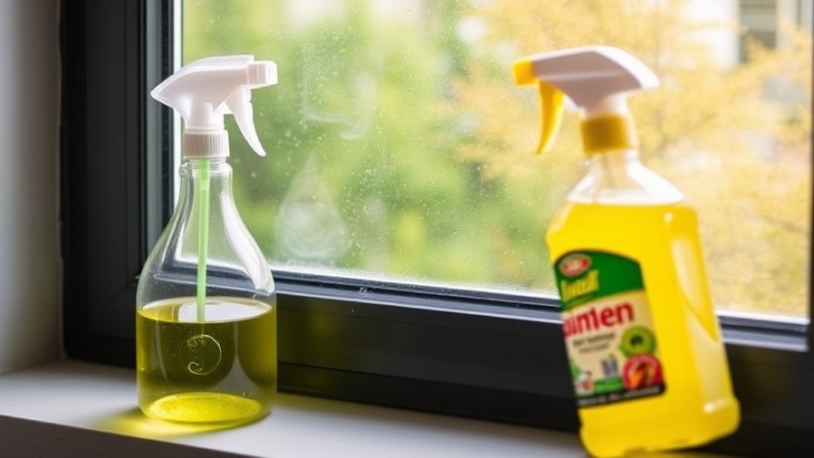 DIY glass cleaner: Easy natural window cleaning with pantry ingredients.