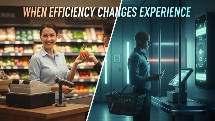 A high-tech spa treatment balancing technology and human connection.