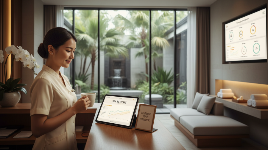 Effective manual review monitoring for spa reputation management and online reviews.