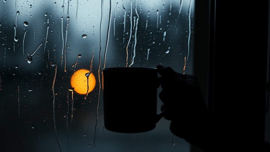 Silhouette reflecting on personalized nutrition and mental well-being in diet, with warm home light.