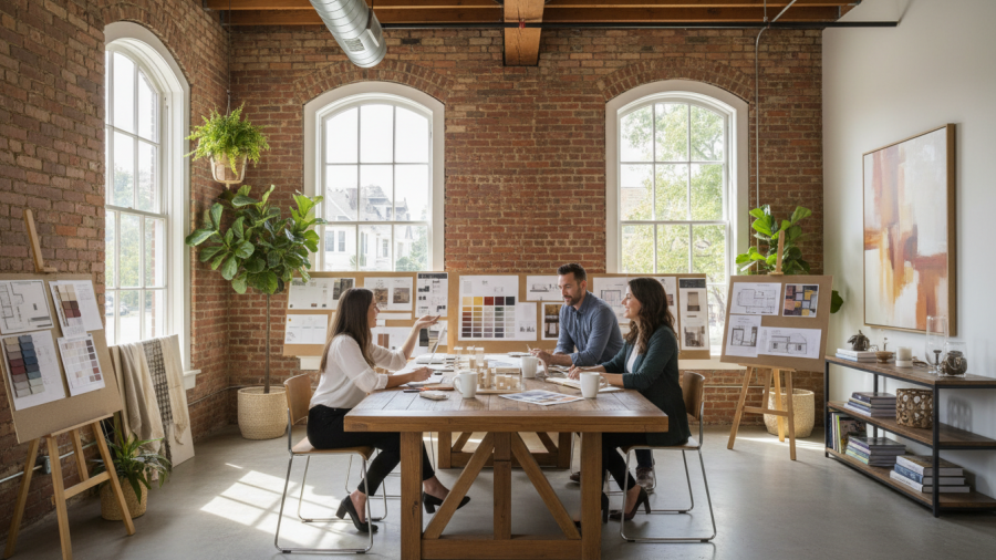 Sacramento interior designers collaborating on home design impacting daily life.