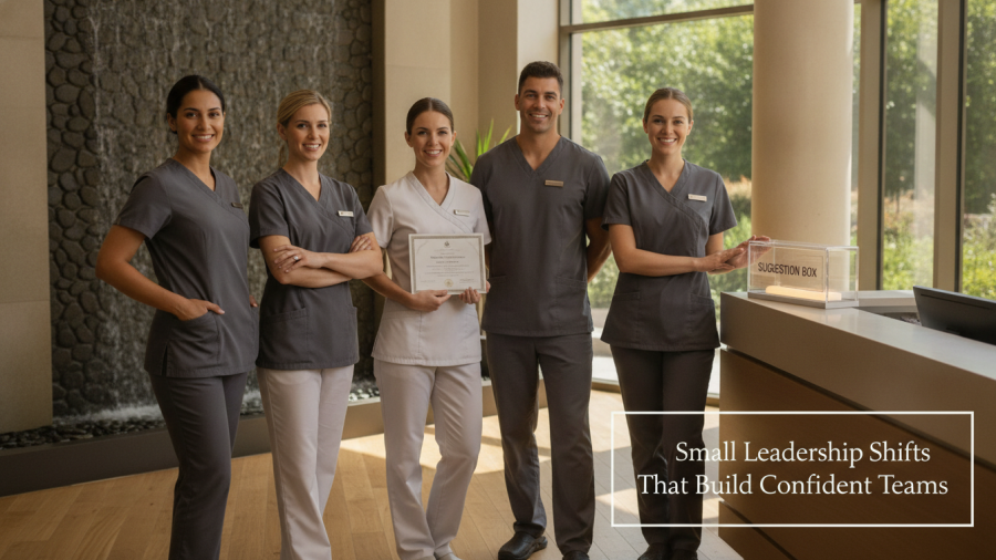 Leadership transformation in spa business: small shifts for confident teams
