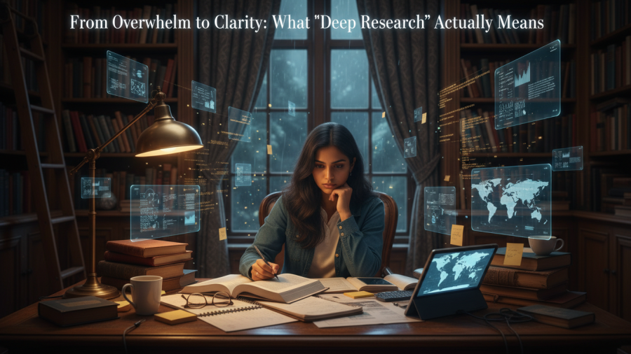 From overwhelm to clarity: Insights from deep research in AI tools for wellness.