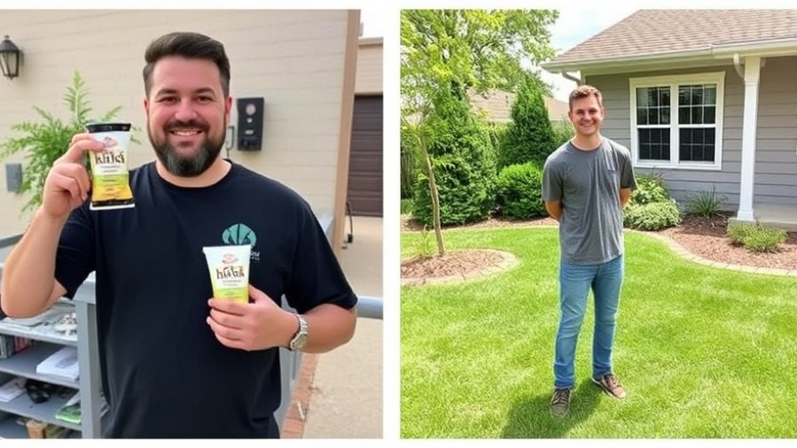 Customer showcasing a fresh haircut, embodying brand storytelling in content marketing strategy.