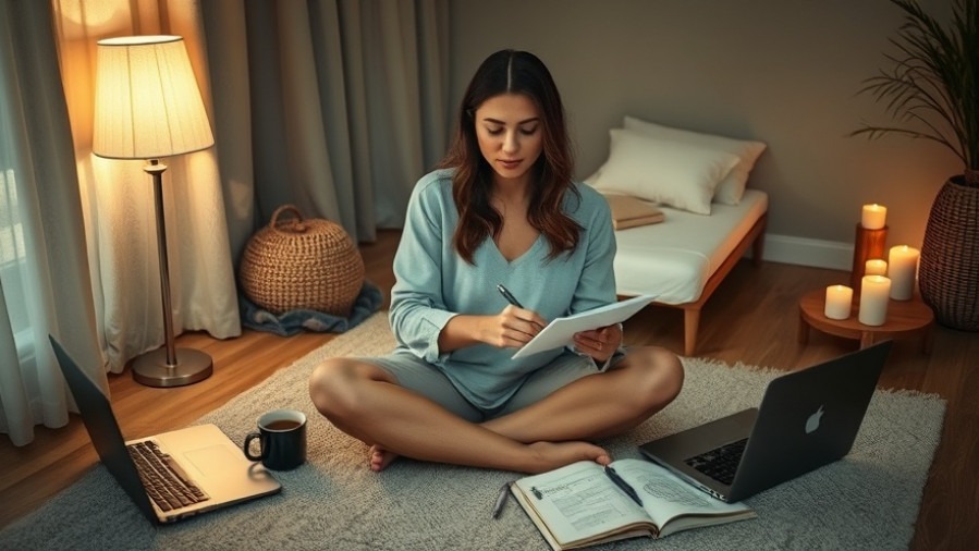 Young spa owner brainstorming free marketing strategies for community engagement