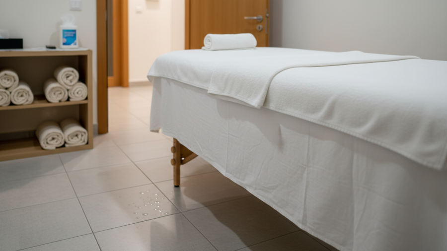 Clean and well-maintained massage spa showcasing massage consistency in Keizer.