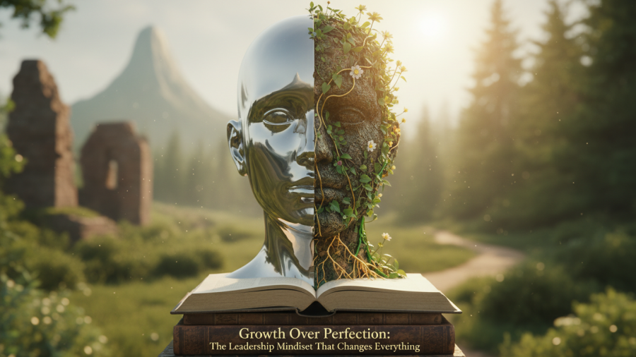 Growth over perfection in leadership: mastering self-control and emotional intelligence.