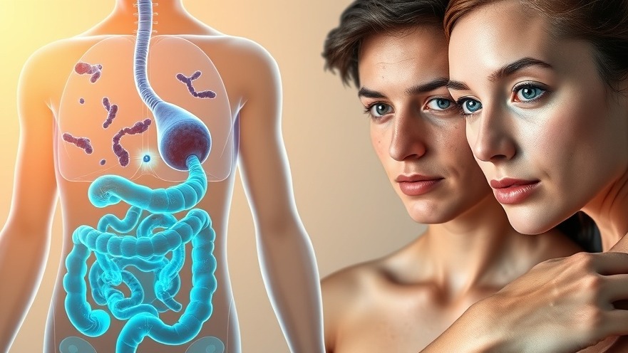 Exploring gut health's impact on skin disorders: microbiome balance and wellness strategies.