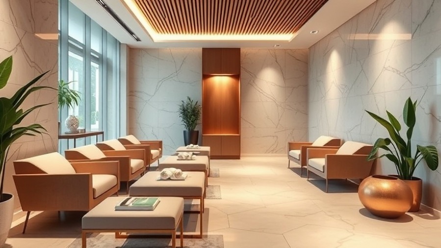 Spa waiting room design that reduces waiting room anxiety and builds client loyalty.