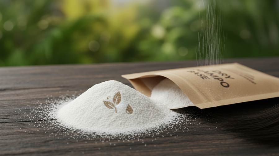 Arrowroot shampoo recipes for eco-friendly dry shampoo and sustainable hair care.