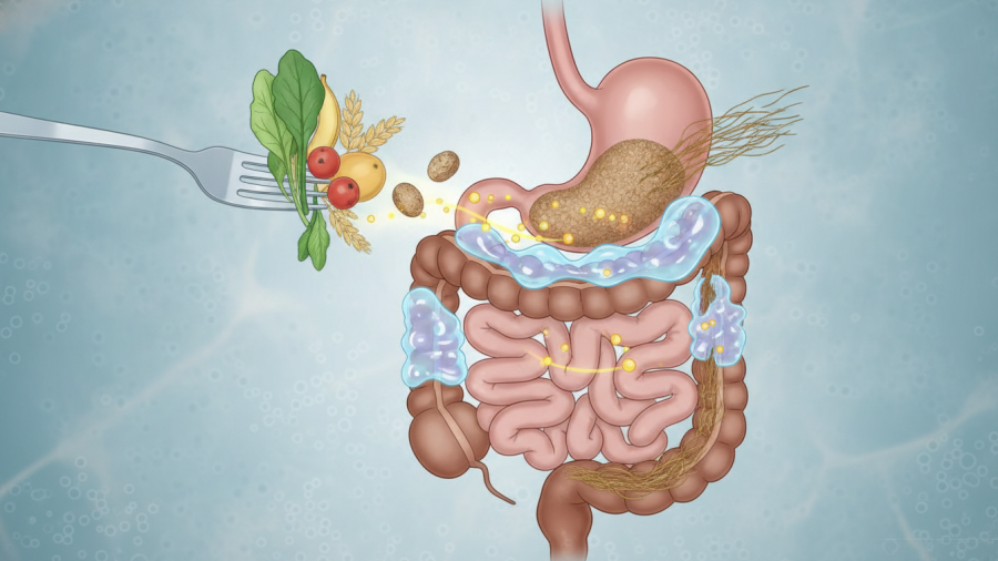 Understanding fiber's role in hunger and digestion after meals.