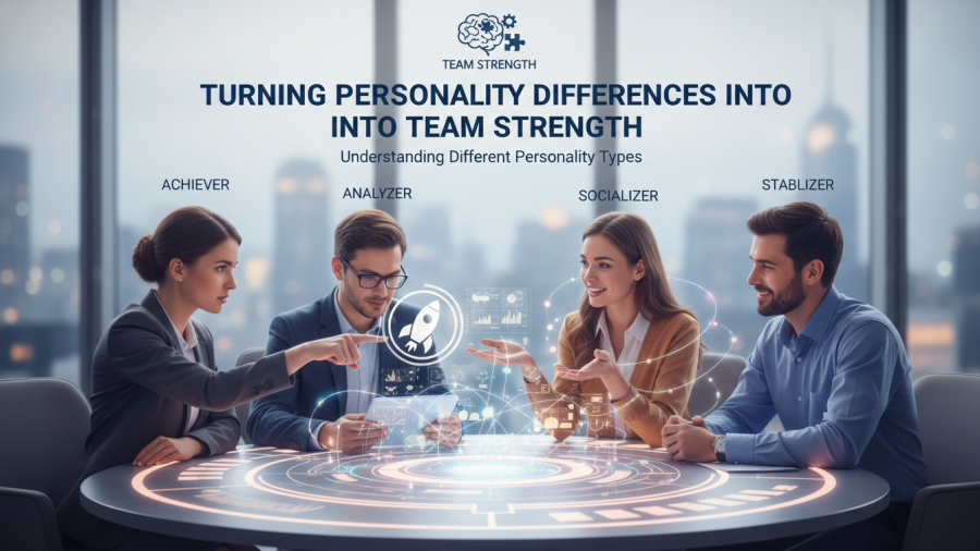 Turning personality differences into team strength for effective collaboration