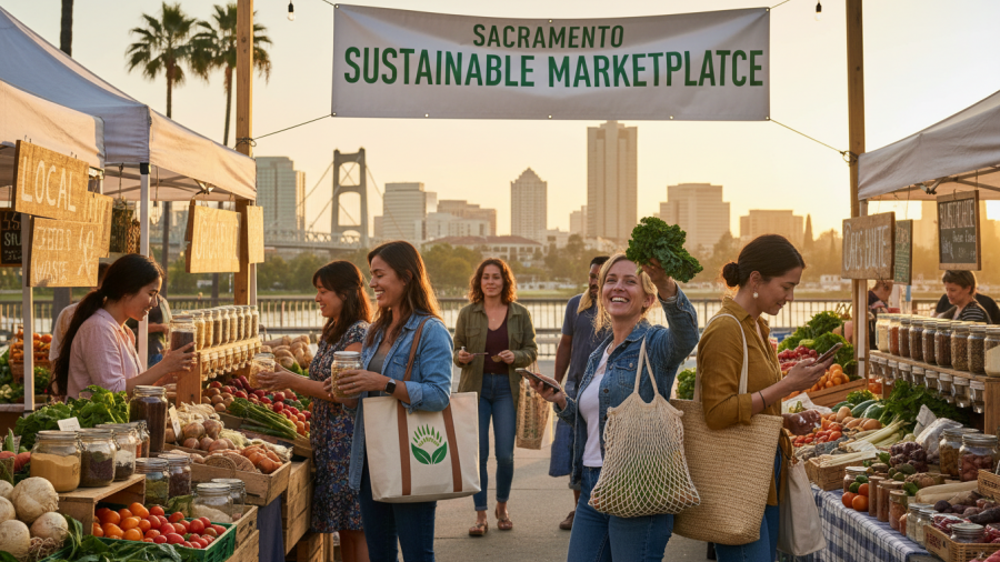 Discover sustainable shopping options in Sacramento made easy and accessible.
