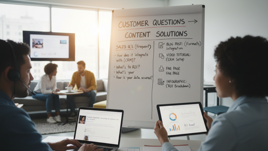 Effective digital marketing strategies answer common spa client questions.