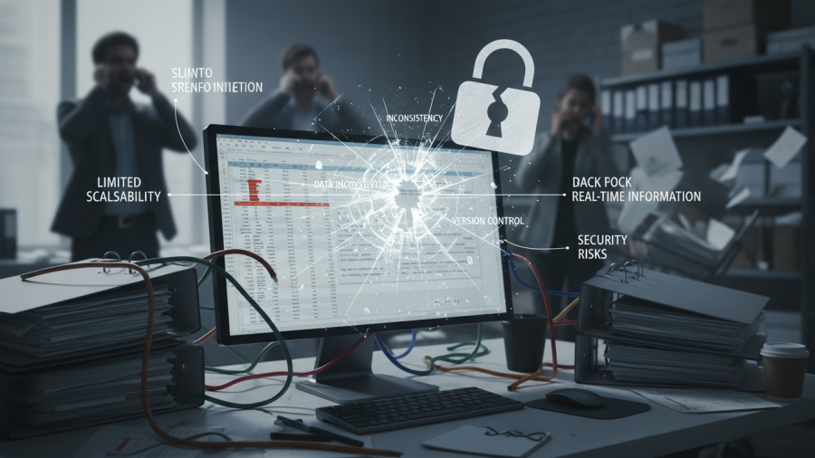 Why spreadsheets fail in multi location spa inventory management at scale