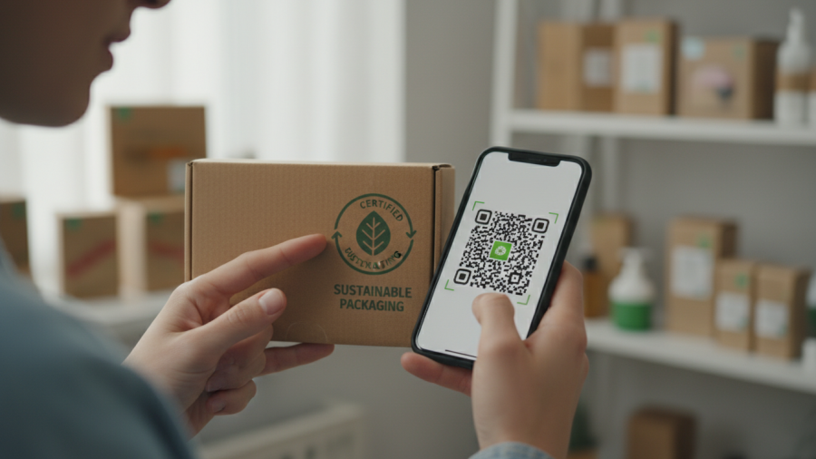 Sustainable skincare in K-beauty spa treatments focusing on eco-friendly products.