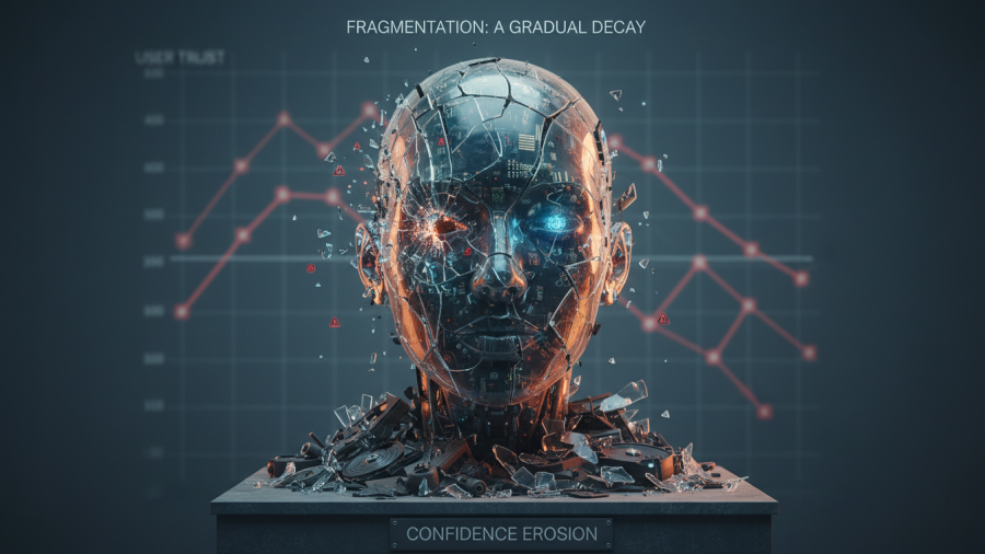 Understanding fragmentation that weakens AI confidence in service businesses.