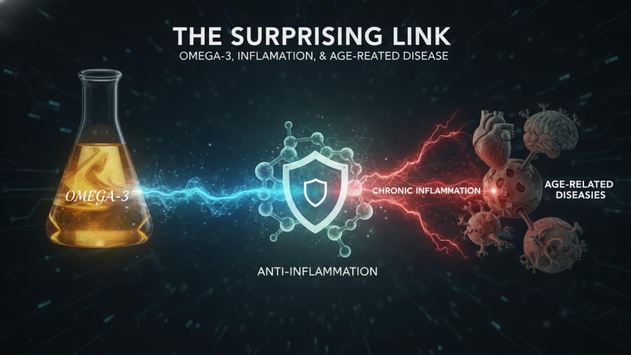 Explore biological aging and cardiovascular health through omega-3 index and inflammation.